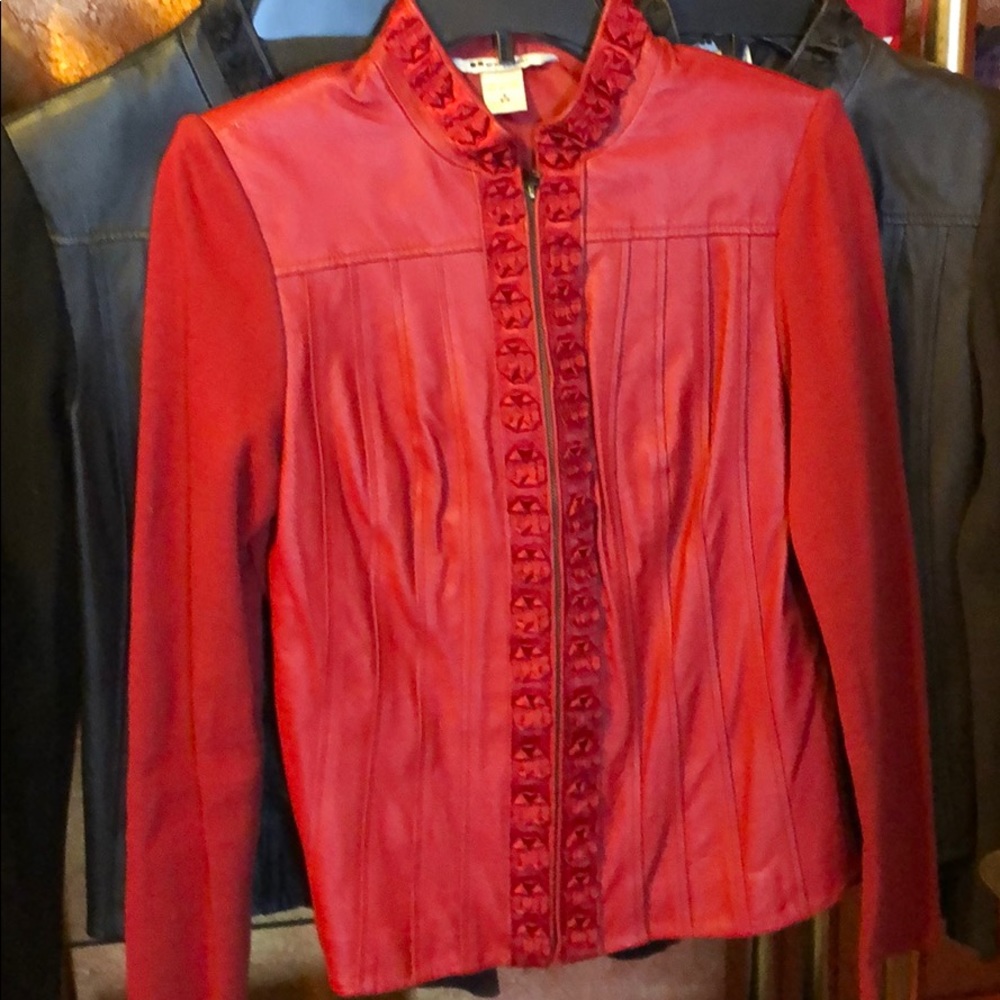 Peter Nygard Leather Jacket